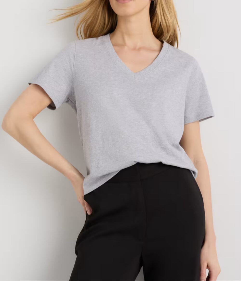Quince Cotton Modal T shirt Layering Undershirt Minimalist Elevated Basic
